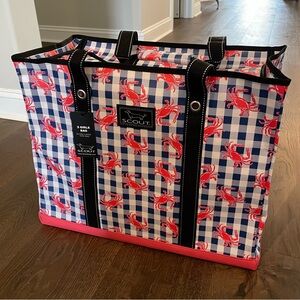 SCOUT Zip-Top 3 Girls Bag, “Clawsome” Pattern